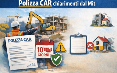 Polizza CAR obbligatoria prima dell’avvio dei lavori: chiarimenti dal Mit